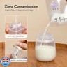 Momcozy Breastmilk Storing Bags, Temp-Sensing Discoloration Milk Storing Bags for Breastfeeding, Disposable Milk Storage Bag with 6 Ounce Self Standing, No-Leak Milk Freezer Storage Pouches, 120pcs