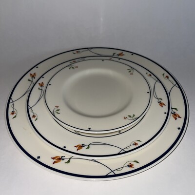 Gorham Ariana Set Of Dinner Salad And Bread Plate Town & Country Japan