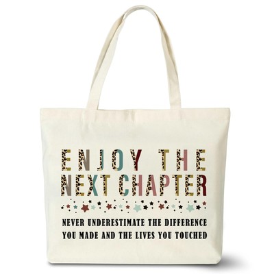 Going Away Gifts for Women Retirement Gift for Coworker Next Chapter Canvas T...