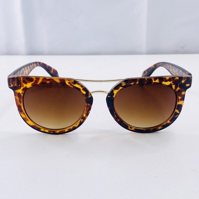 Marilyn Monroe Sunglasses Leopard Pattern Frames 1037 239 Gradient Lens