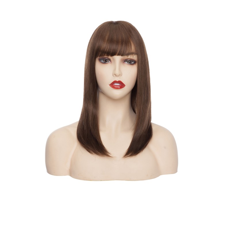 Long Wavy Blonde For Women Girl Wigs with Bangs Wigs for Daily/Party/Cosplay US