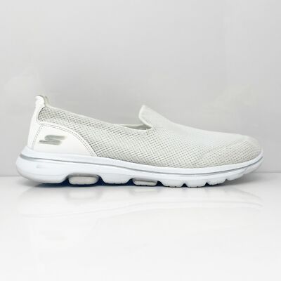 

Skechers Womens Go Walk 5 15901 Белая Повседневная Обувь Кроссовки Размер 9.5, Белый, Go Walk 5