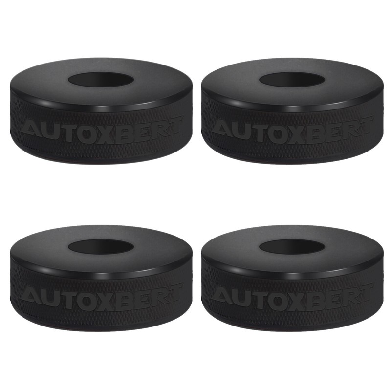 Medium Sized 60mm Bottle Jack Rubber Pad with 20mm Recess For A Safer Lift 4Pcs