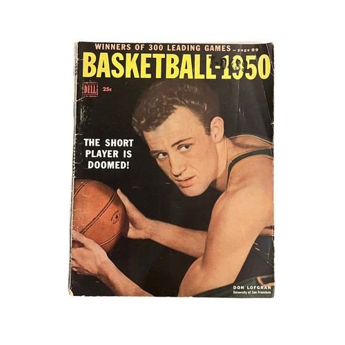 1950 Basketball Winners of 300 Leading Games Magazine Good