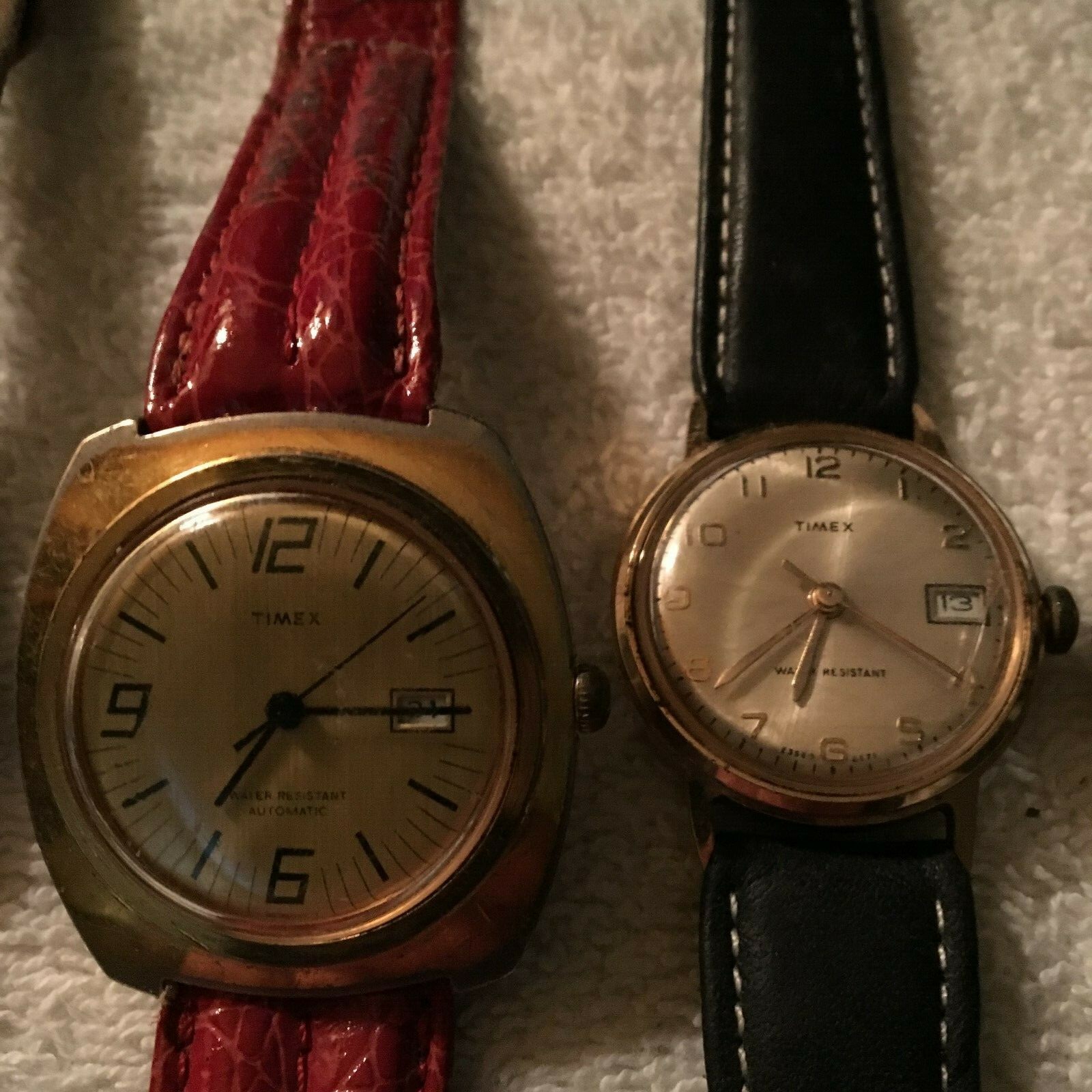 12 Vintage Watches All Running Except One Wind Ups and One Quartz