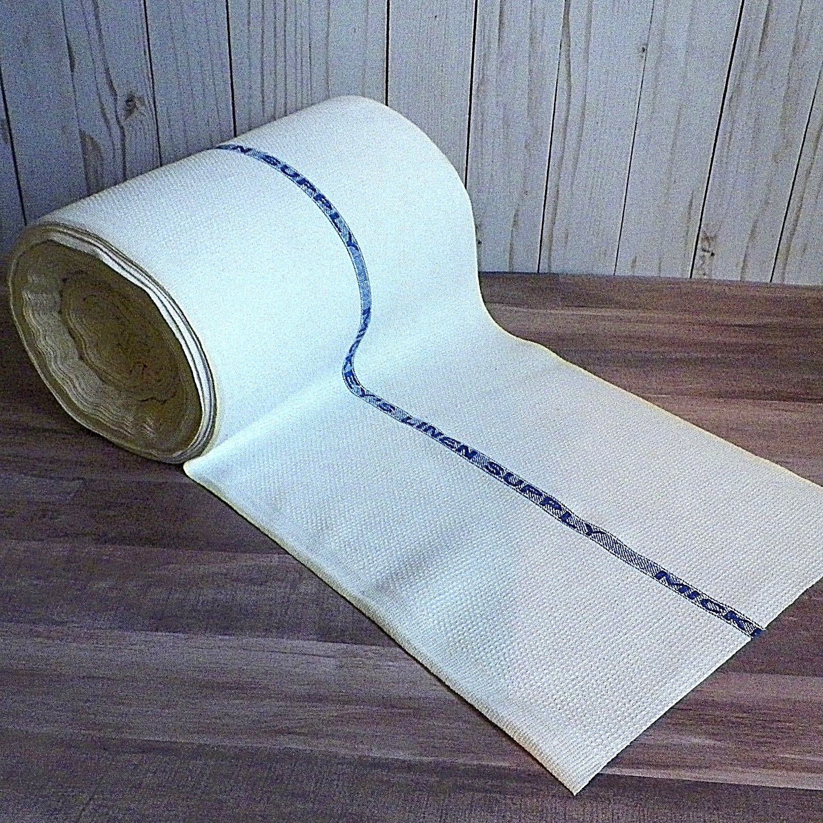 Vtg Linen Toweling Fabric 6