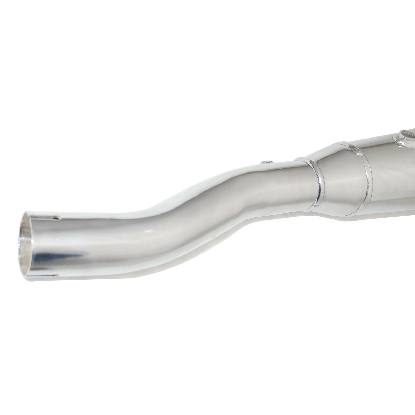 Fits Royal Enfield Continental GT 535cc Exhaust Silencer Steel Chrome 888295 