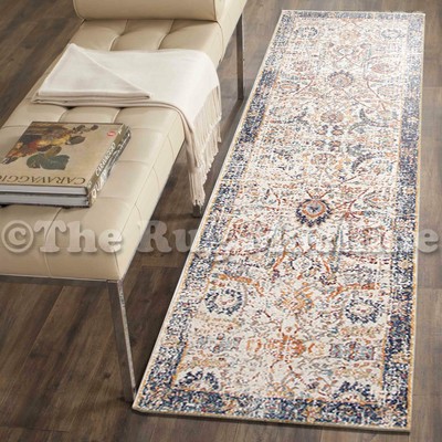 FORTUNA COLOURFUL CHOBI ANTIQUE STYLE TRADITIONAL RUG RUNNER 80x500cm *NEW**