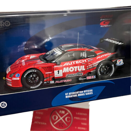Rare EBBRO Motul Autech Nissan GT-R Super GT 500 1:43 JDM Rare EBBRO Motul Autech Nissan GT-R Super GT 500 1:43 JDM