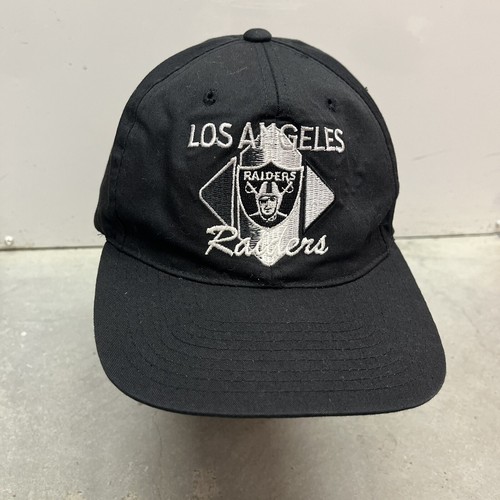 90s NFL Las Vegas Raiders vintageキャップ Vintage 90s Raiders Double Line Script SnapBack Hat Sports