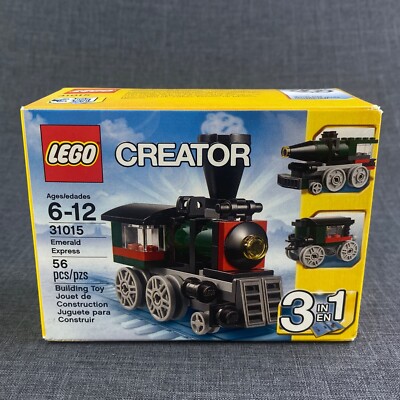 Lego Creator Emerald Express Train (31015) 56 Pieces 3 In 1 Sealed New NIB