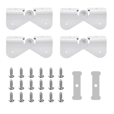 VYH Gutter Downspout Flip-Up Hinge, Gutter Extension Hinge (4 Pack Downspout ...