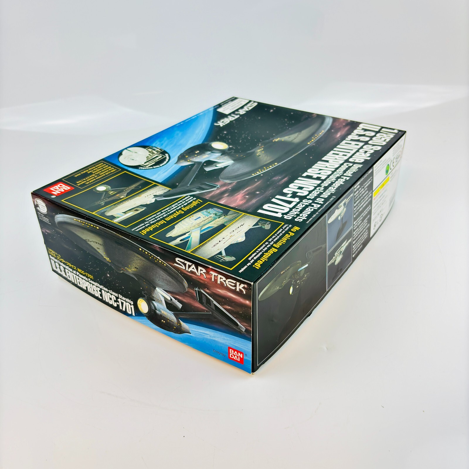 スタートレック U.S.S. 1/850 エンタープライズ NCC-1701 Amazon.com: Bandai Star Trek 1/850 USS Enterprise NCC-1701