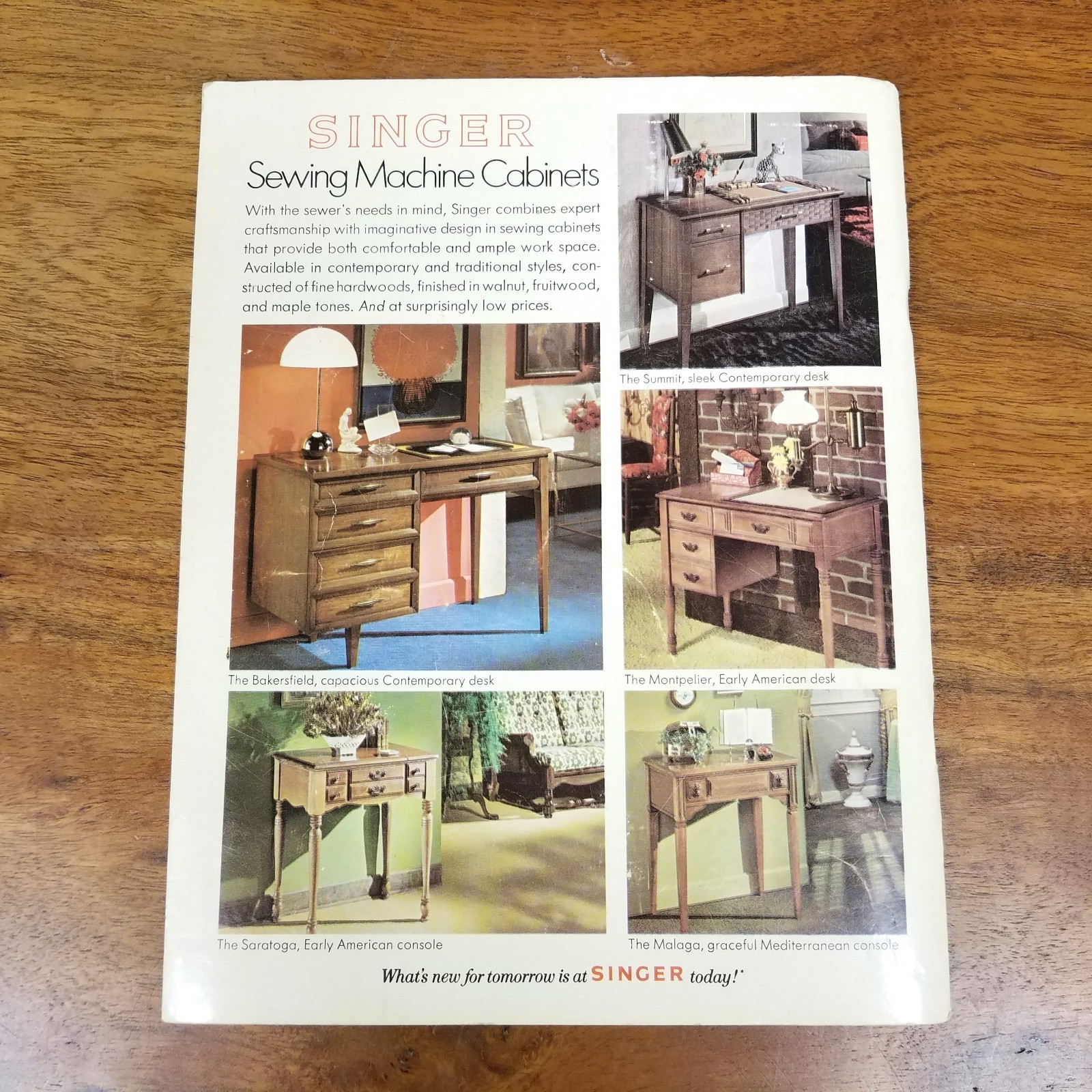 Vintage Singer Touch & Sew Model 750 Sewing Machine 1970 Instructions Manual