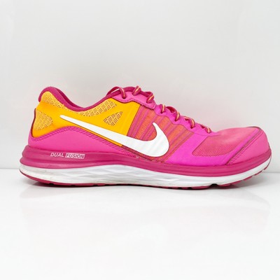 

Nike Girls Dual Fusion X 716898-601 Розовые кроссовки для бега, размер 6 лет, Розовый, Dual Fusion X
