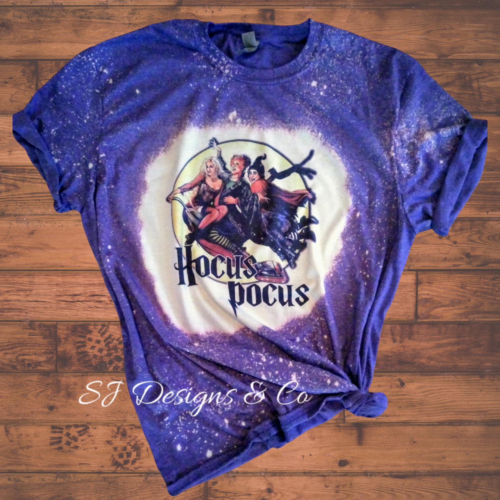 hocus pocus bleached shirt