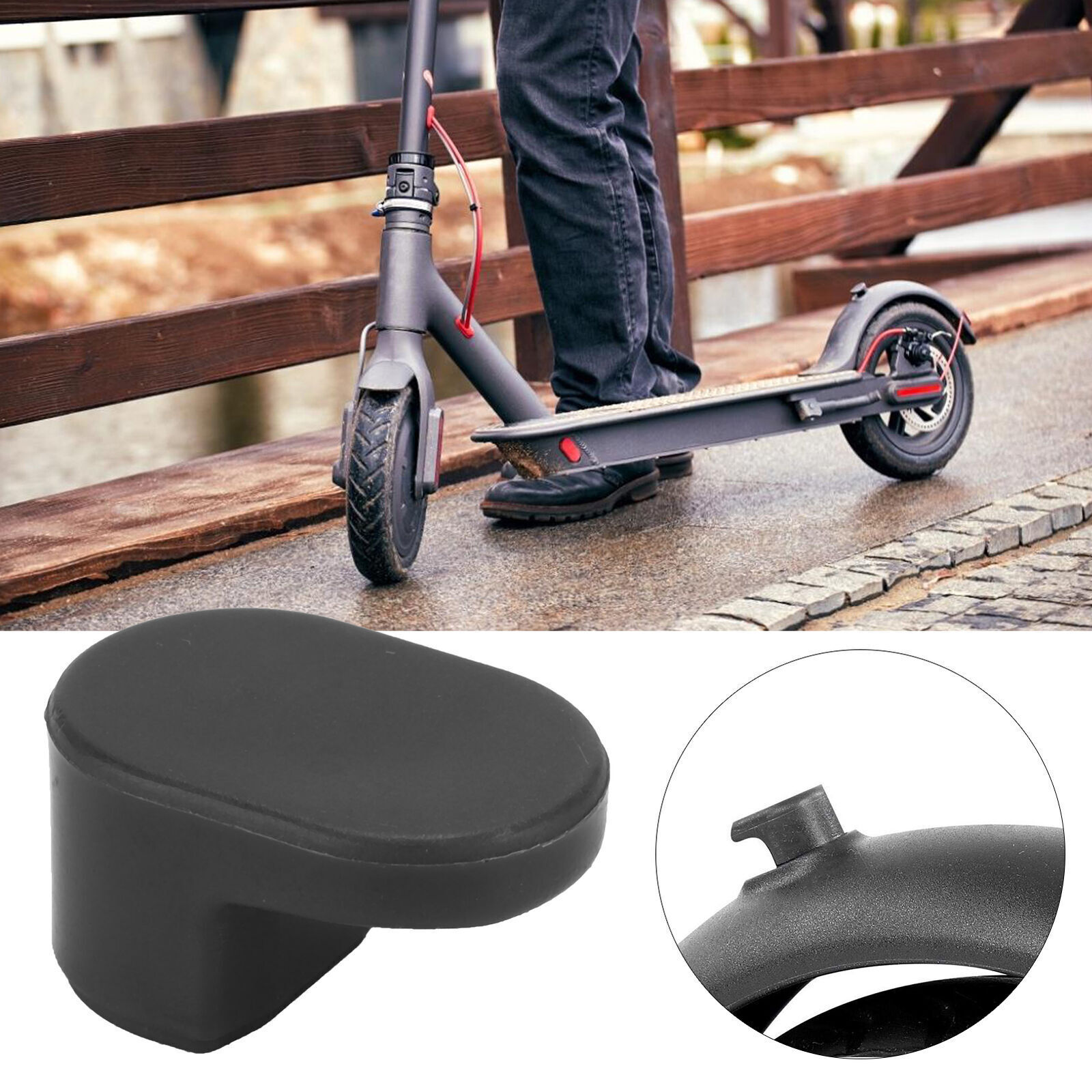 Electric Scooter Rear Mudguard Hook Cover Mudguard Plug Repl