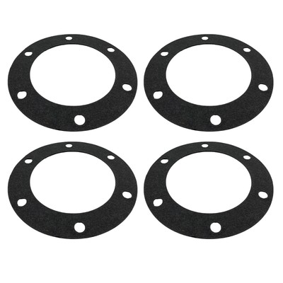 4 x Torque Trailer Hub Cap w/ Oil Port & Side Fill Plug Replaces Stemco 343-4009