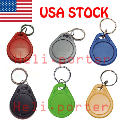 RFID 13.56Mhz IC Key Card Tags Keyfobs NFC Token For Access Control