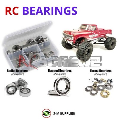 RCScrewZ Rubber Shielded Bearings kyo180r for Kyosho Mad Crusher GP 33152 | SET