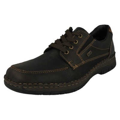 Mens Rieker Casual Lace Up Shoes - 05100