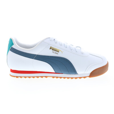

Puma Roma Basic + 36957140 Мужские белые синтетические кроссовки Lifestyle, Белый, Puma Roma Basic +