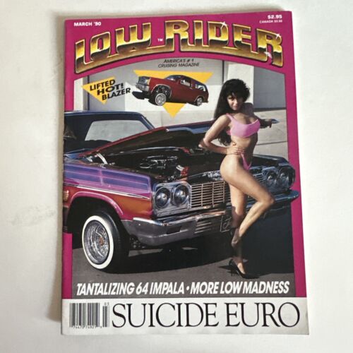 1964 Impala Chevy Blazer Chicano shows report art LowRider Magazine March 1990 | eBay 1964 Impala Chevy Blazer Chicano shows report art LowRider Magazine March 1990 | eBay