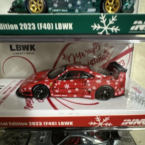 イノモデル 1/64 フェラーリ F40 LB チェイス CHRISTMAS Inno64