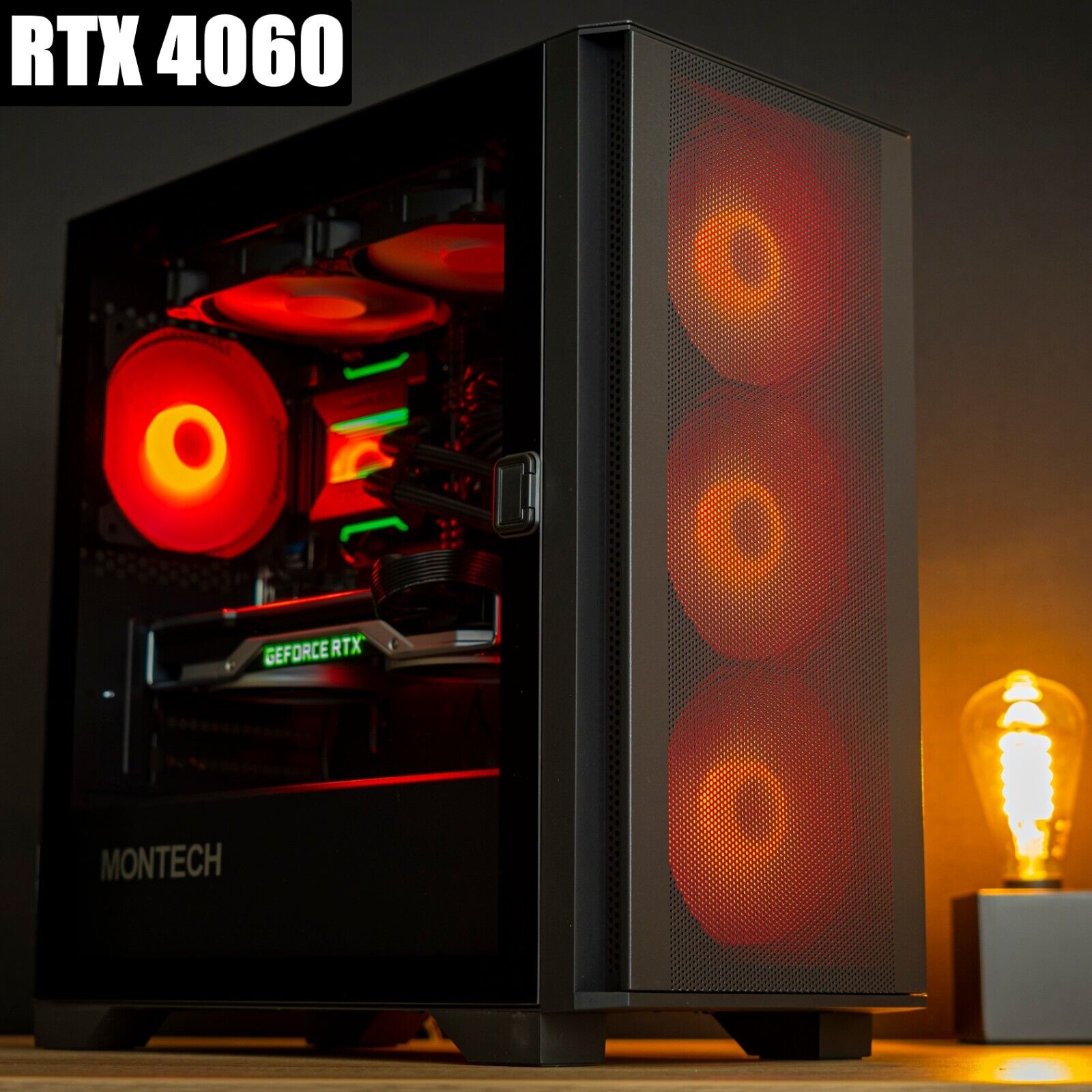 RTX 4060, Intel 14-Core, 32GB DDR4 RAM, 2TB NVME SSD Gaming Computer Desktop PC RTX 4060, Intel 14-Core, 32GB DDR4 RAM, 2TB NVME SSD Gaming Computer Desktop PC