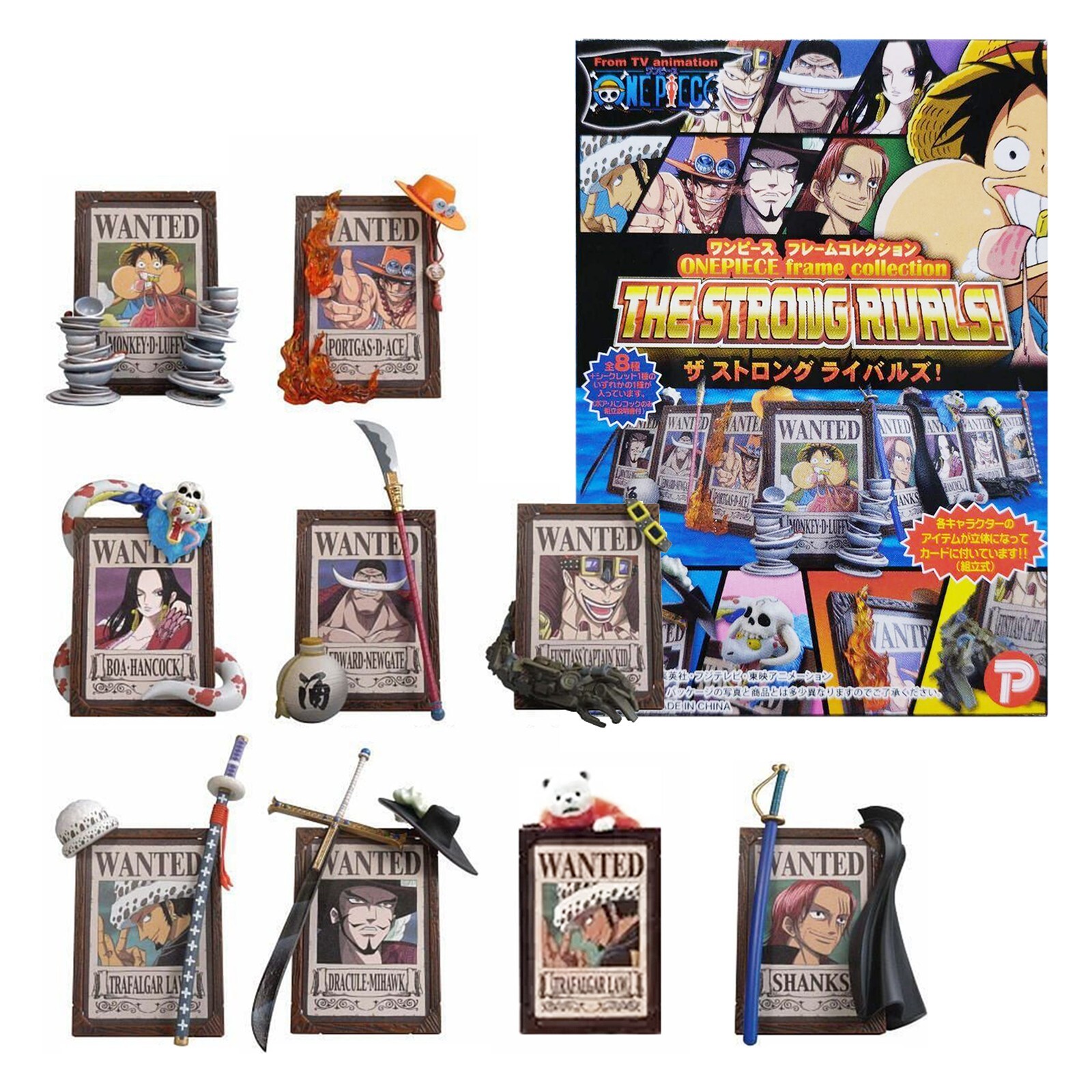 ワンピース フィギュア TRAFALGAR.LAW SHANKS 6体セット ONE PIECE Figure lot set 6 Luffy Shanks Uta Marco Trafalgar