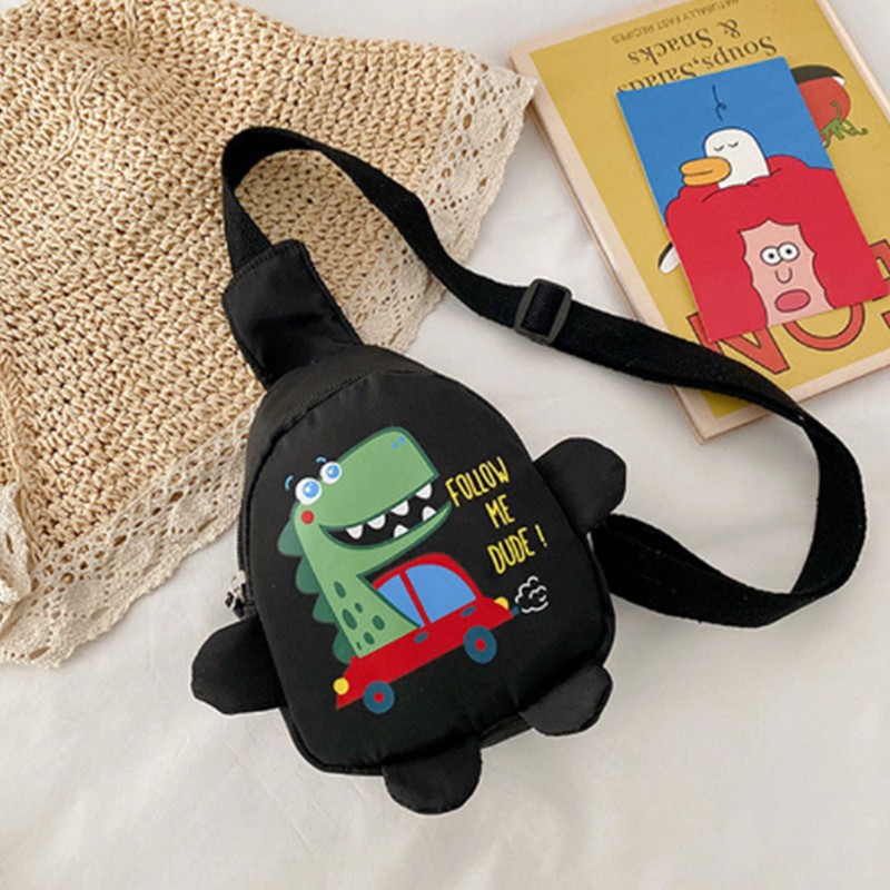 Cute Cartoon Toddler Backpack Cross-Body Shoulder Bag Sling Chest Bag for Kids