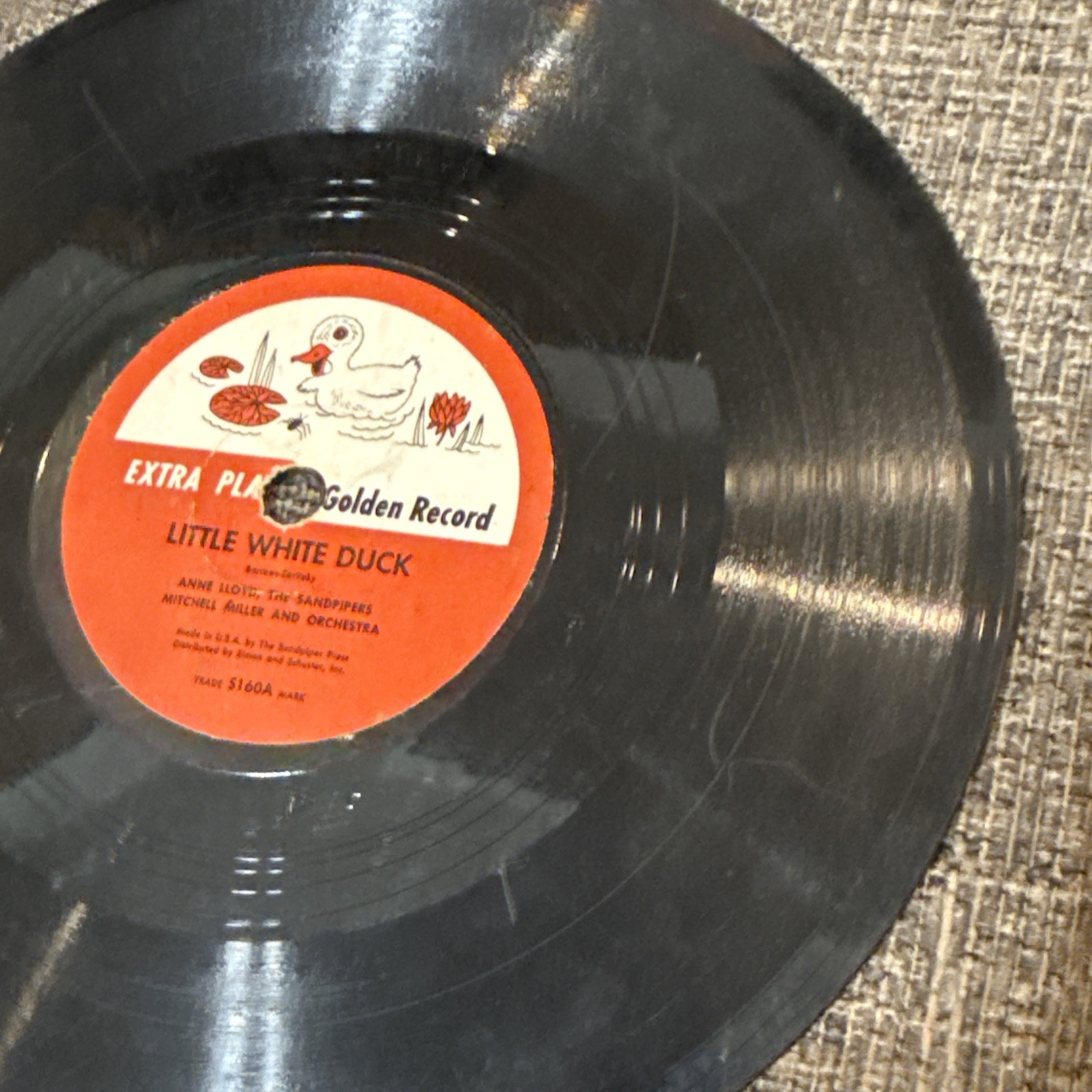 The Little White Duck and Little Sir Echo Extra Play Golden Record 1954