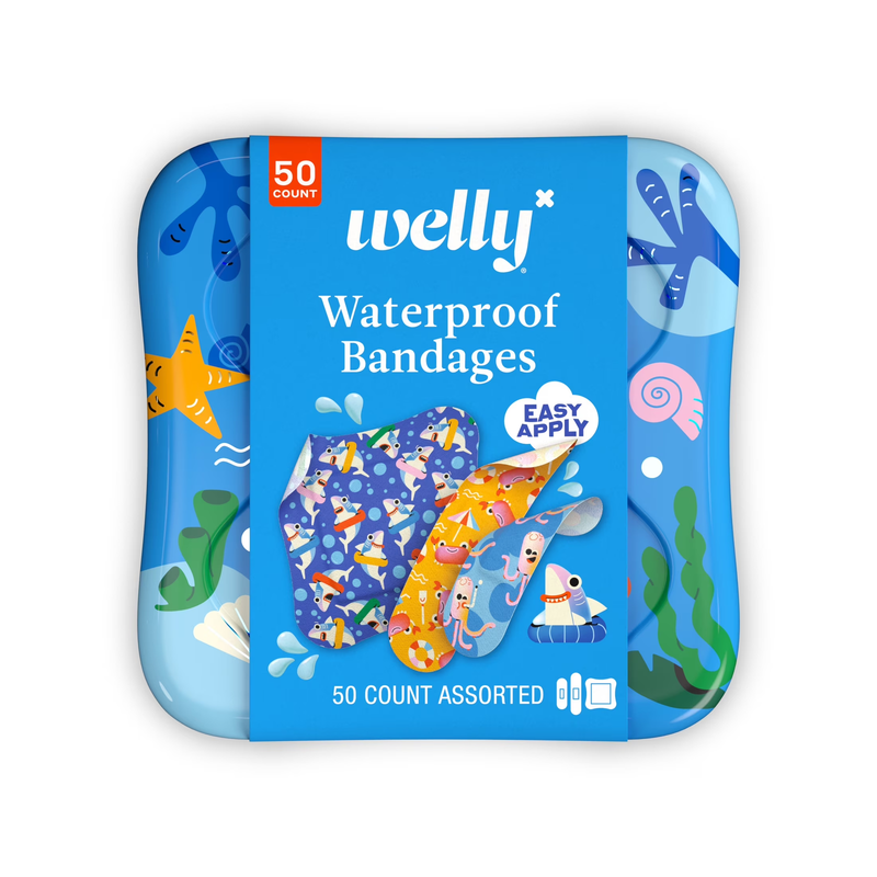 Ocean Friends Waterproof Bandages 50Ct