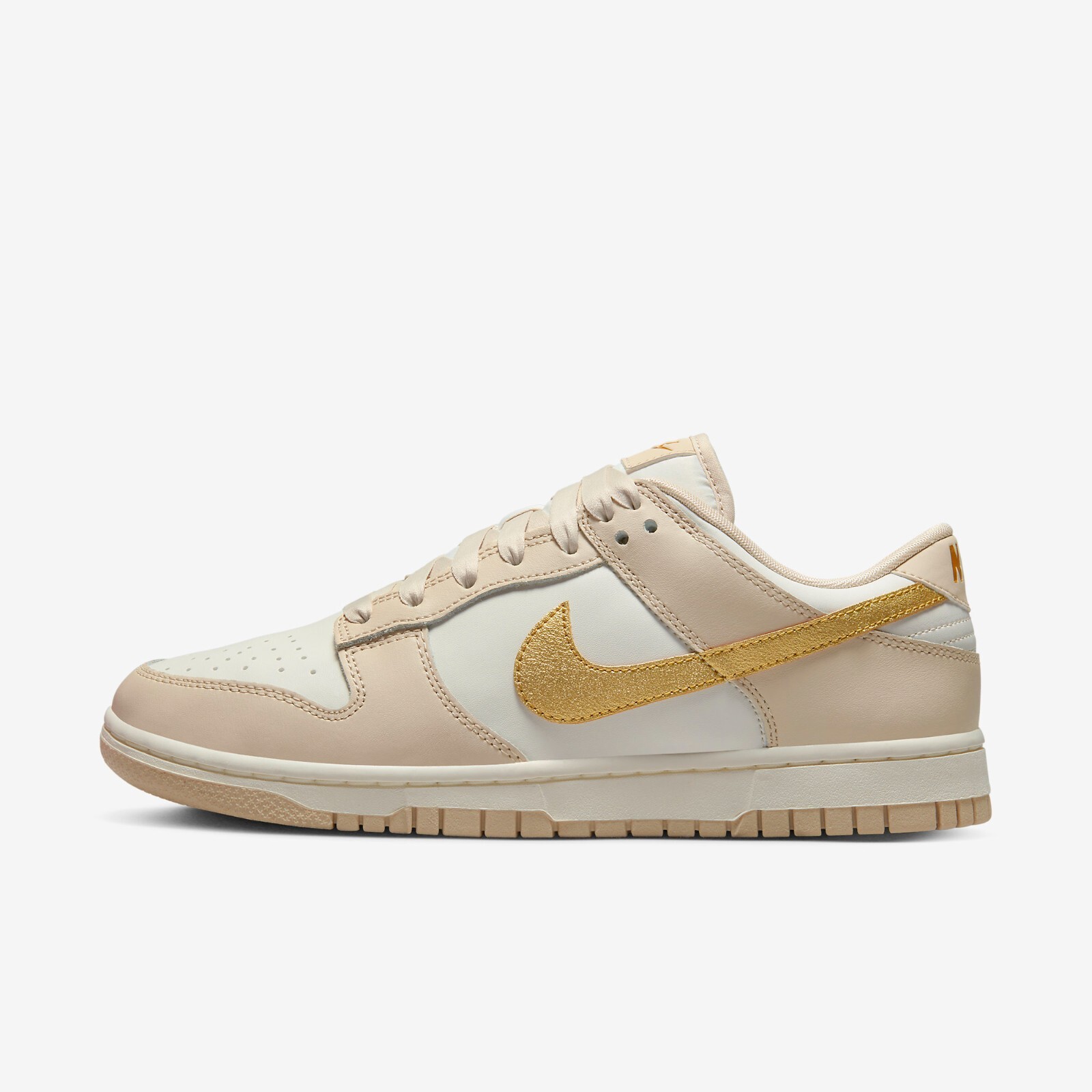 

Кроссовки Nike Dunk Low Phantom Metallic Gold DX5930-001, Золотой, Nike Dunk Low