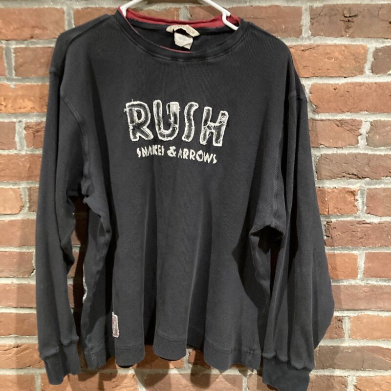 Rush ~ Snakes And Arrows 2008 Tour Long Sleeve Thermal Shirt