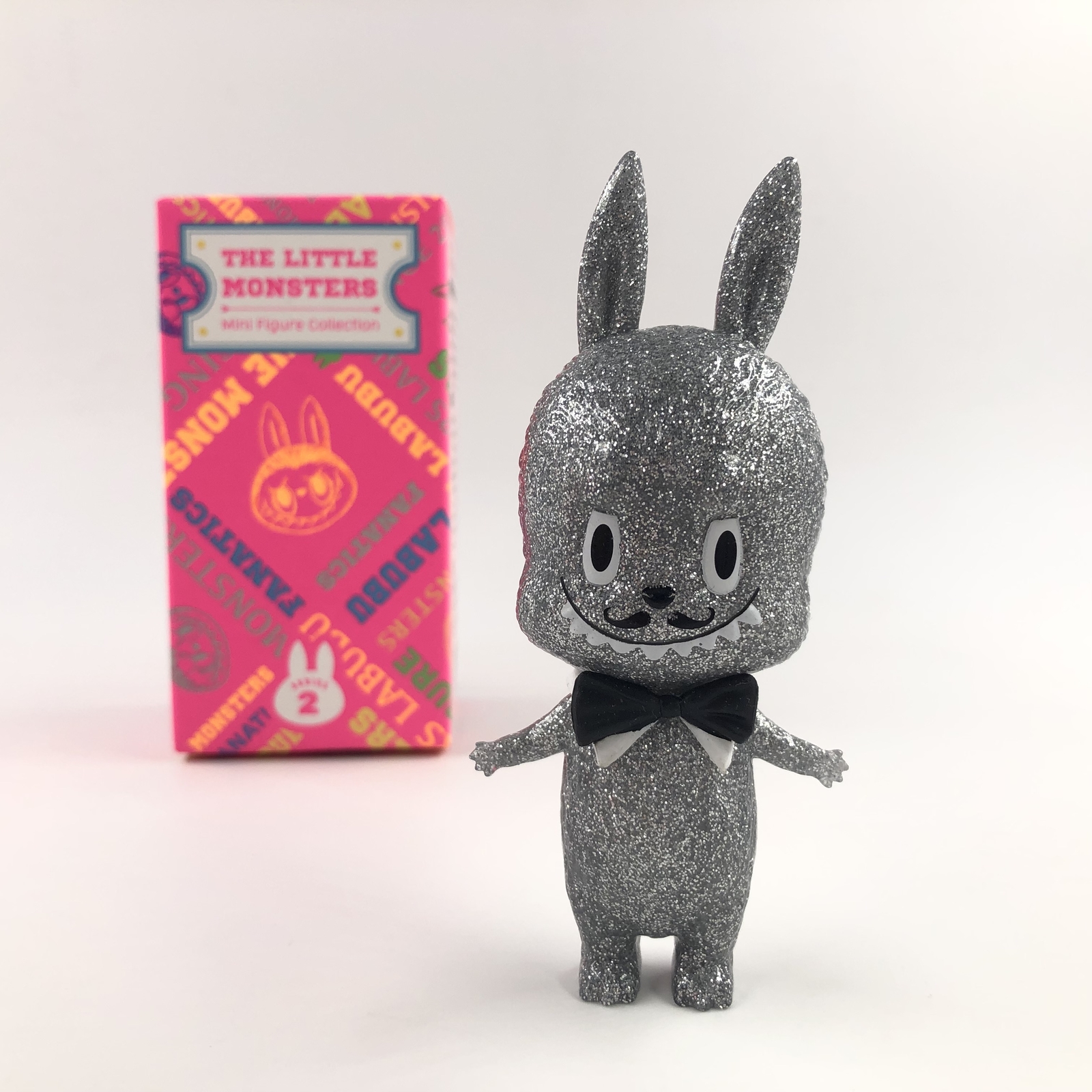 HOW2WORK The Little Monsters 2 Labubu Silver Mini Figure | eBay