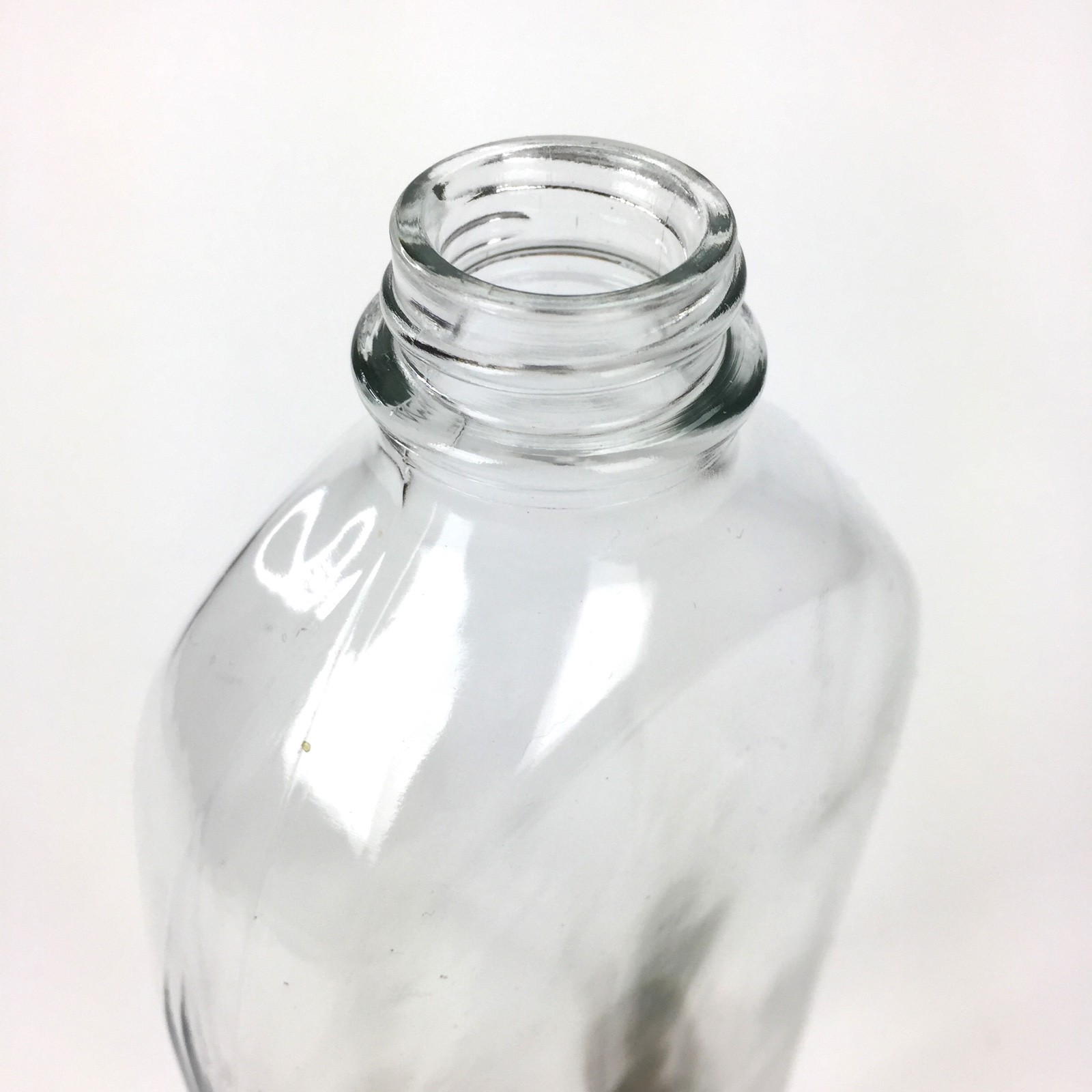 Vintage Lamsons Mineral Oil Glass Bottle & Label, Barber Shop decor, Hair Tonic