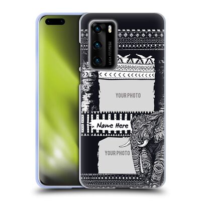CUSTOM CUSTOMIZED PERSONALIZED ORNATE WILDLIFE SOFT GEL CASE FOR HUAWEI PHONES 4