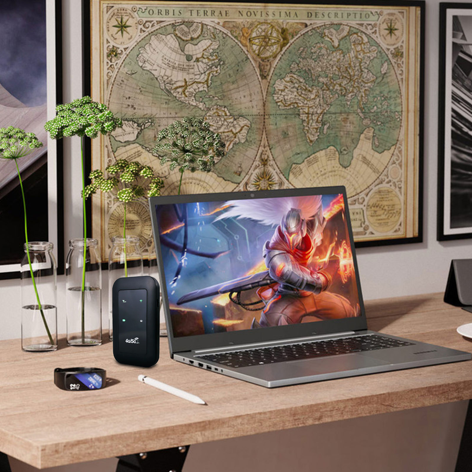 4G WiFi Router Dual Band Home Wireless Router Built-in Antenna SIM Card