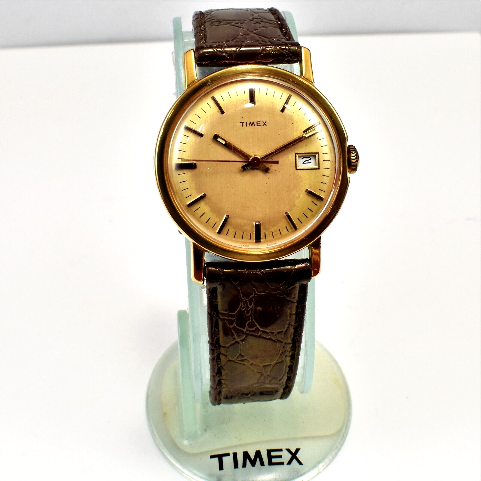TIMEX SHOCK EXPEDITION M076 イエロー　実働　腕時計 TIMEX SHOCK EXPEDITION M076 イエロー 実働 腕時計