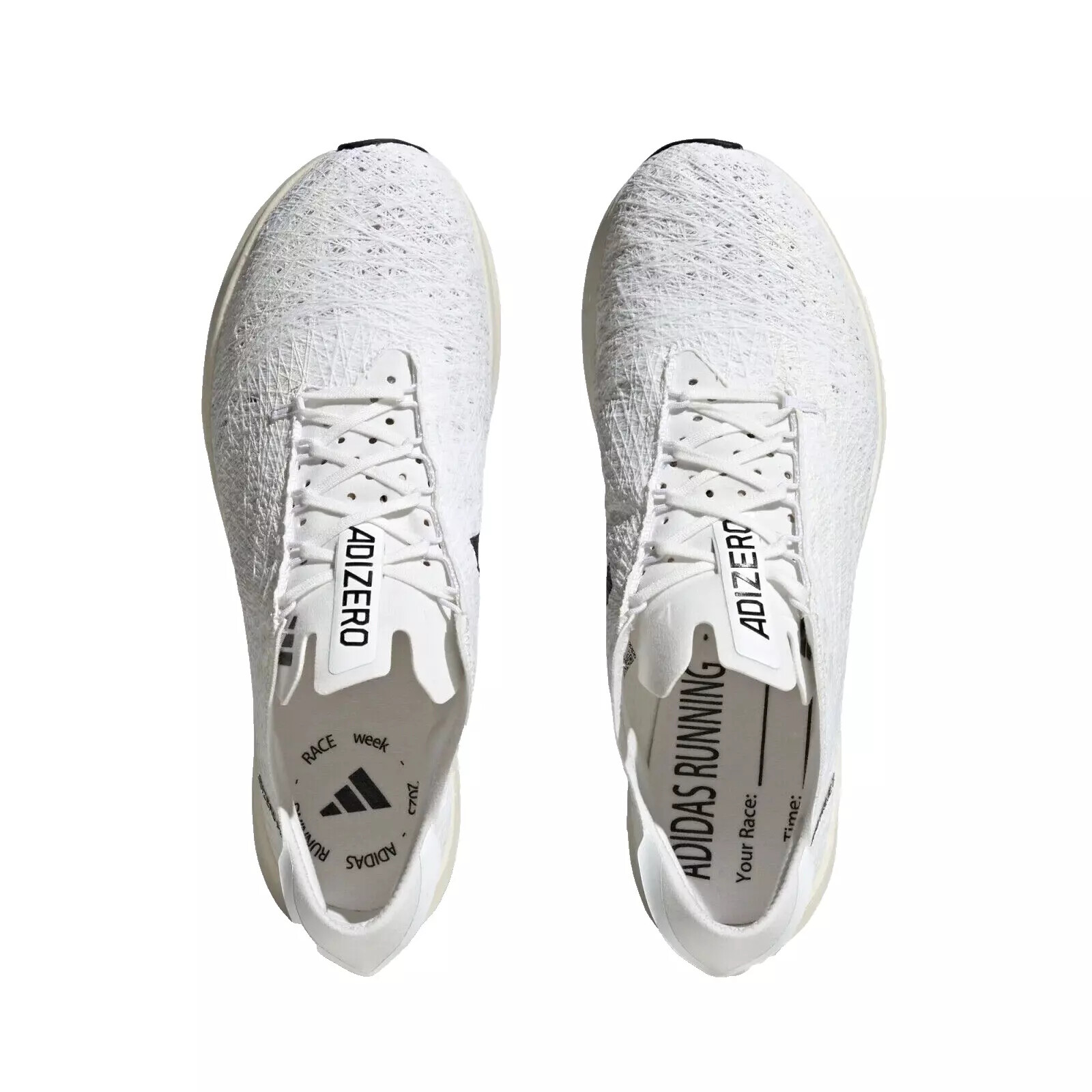 ADIDAS ORIGINALS ADIDAS ADIZERO PRIME STRUNG SNEAKERS TRIPLE WHITE RUNNING TRAINERS SHOES MEN SZ