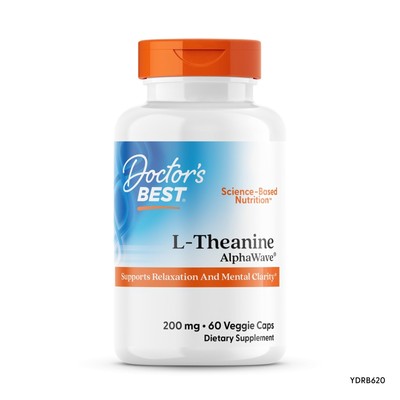 Doctors Best L-теанин с альфа-волной-200 мг, 60 капсул