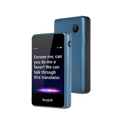 Fluentalk by Timekettle, T1 Mini Translator Device No WiFi Needed