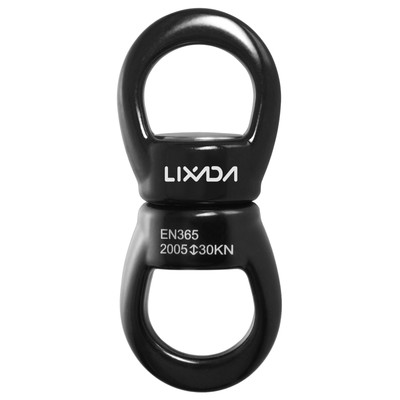 Lixada 30kN Swing Swivel Aluminum Alloy Spinner Carabiner Working Load 330lbs