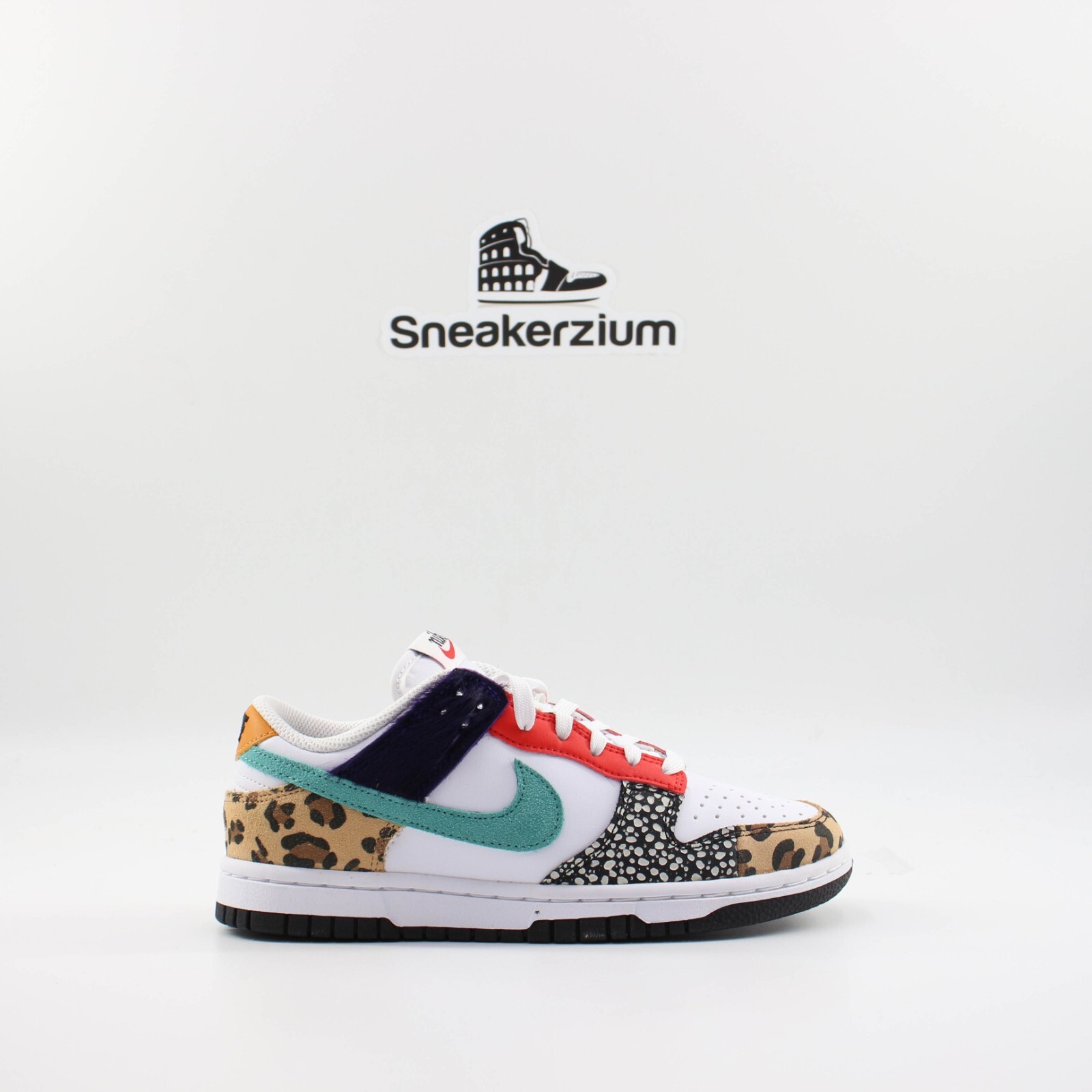 

Женские кроссовки Nike Dunk Low SE Patchwork DN3866-100, новые, Multicolor, Nike Dunk Low