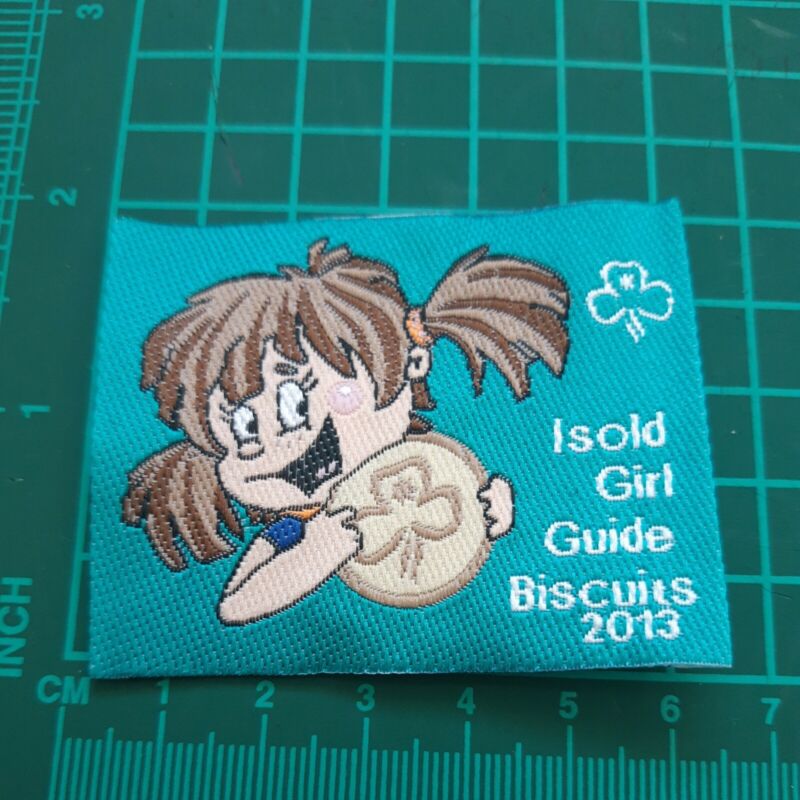 I sold Girl Guides Biscuit 2013 Badge