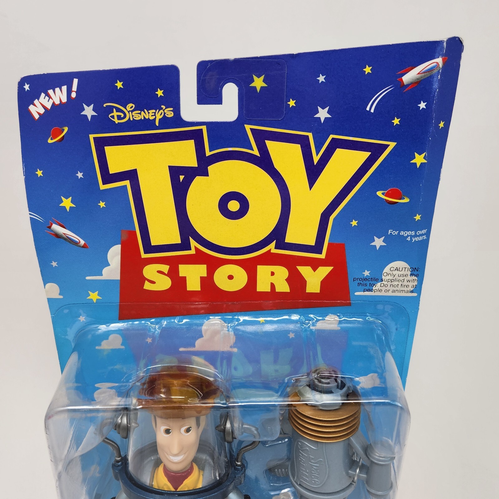 VINTAGE 1998 DISNEY TOY STORY SPACE SHERIFF WOODY MATTEL # 19004 TOY PIXAR NEW