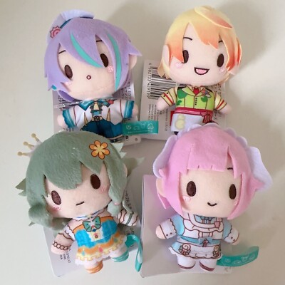 Project Sekai Sanrio Fuwapuchi Mascot Tsukasa Emu Nene Rui Set of 4 SEGA 2024