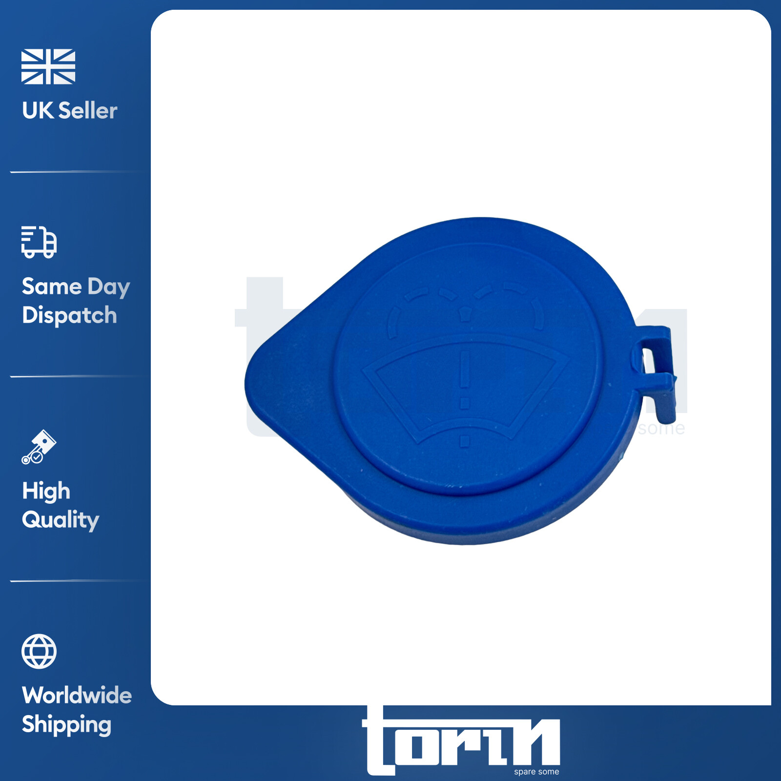 Windshield Washer Fluid Reservoir Tank Cap Cover For Ford Focus 2011-15 1708196