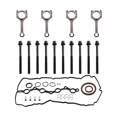 G4KJ 2.4L Engine Rebuild Overhaul Kit w/ Crankshaft Rods Pistons For HYUNDAI KIA